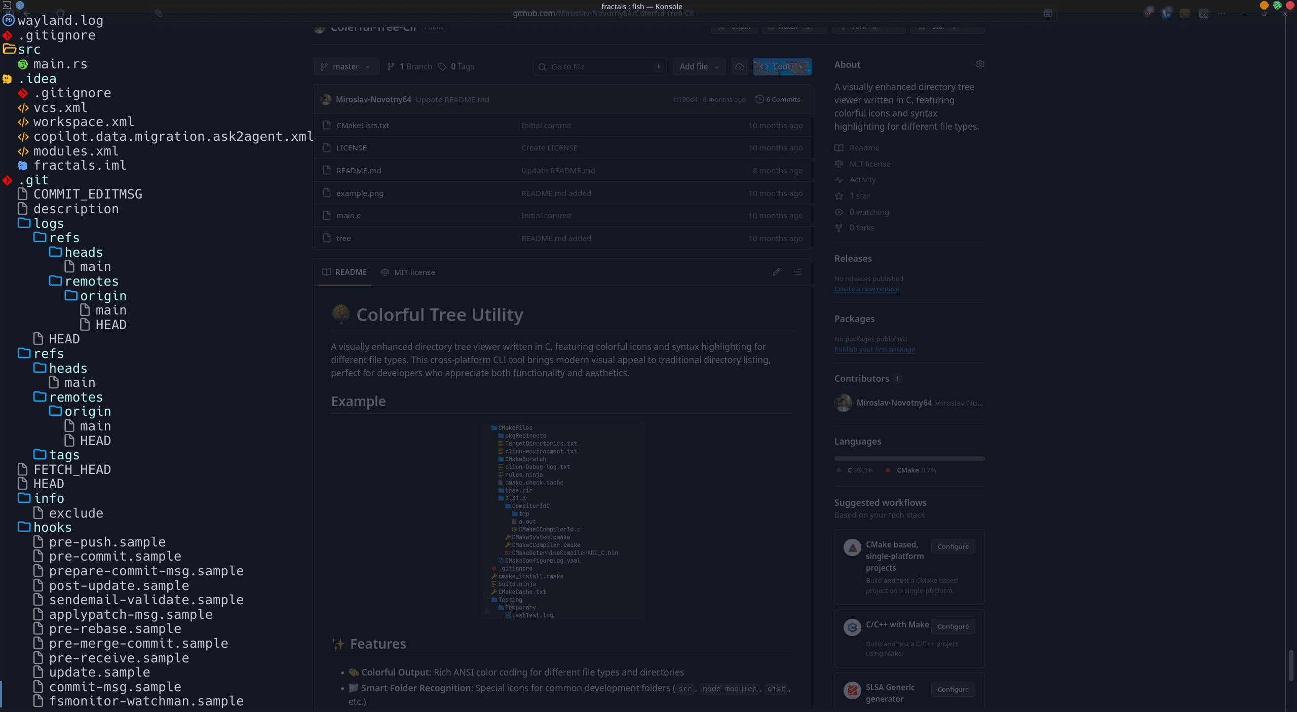 Colorful Tree Utility